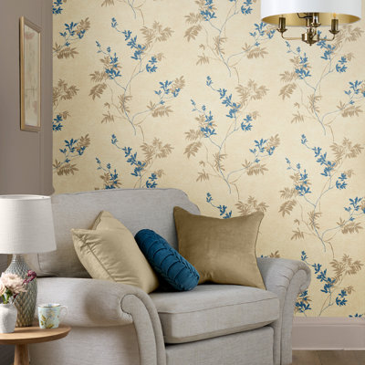 Mari Mineral Green Removable Wallpaper