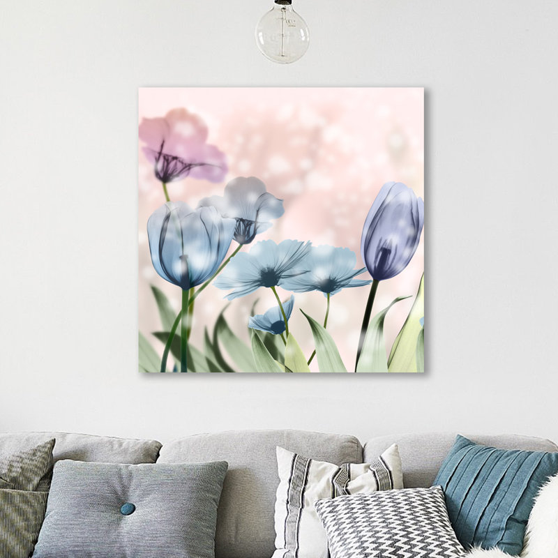 Garden Of Wonders 2 - Wrapped Canvas Print, 30 cm H x 30 cm W
