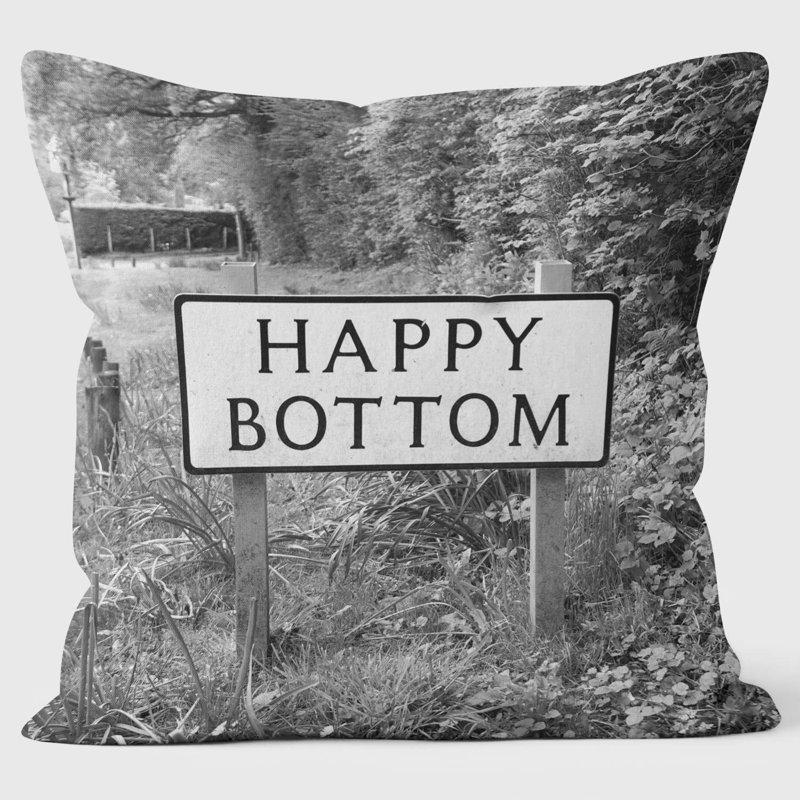 Happy Bottom - Lesser Spotted Britain Cushion