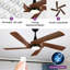 Ventilateur de plafond Eichen 52