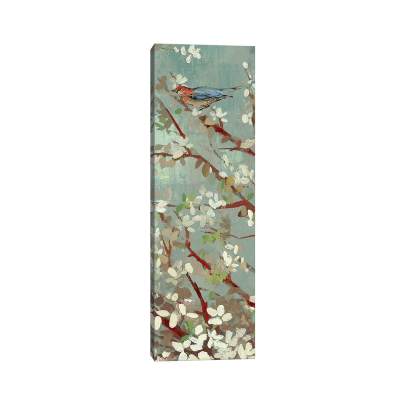 Dream Of Spring II by Asia Jensen - Wrapped Canvas Panoramic Painting, 30.48 cm H x 91.44 cm W