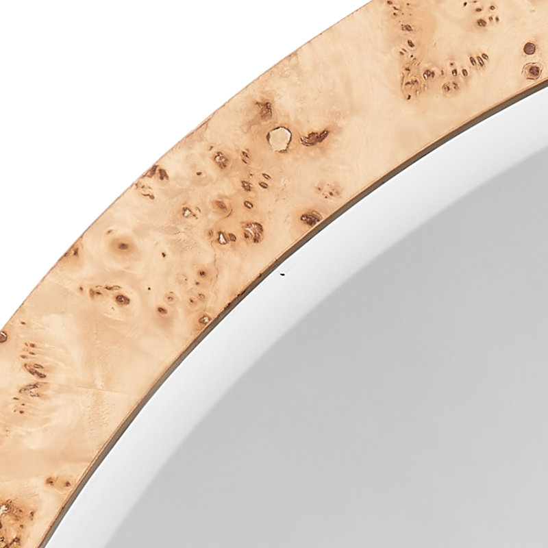 Miroir d'appoint Chandler, Beige