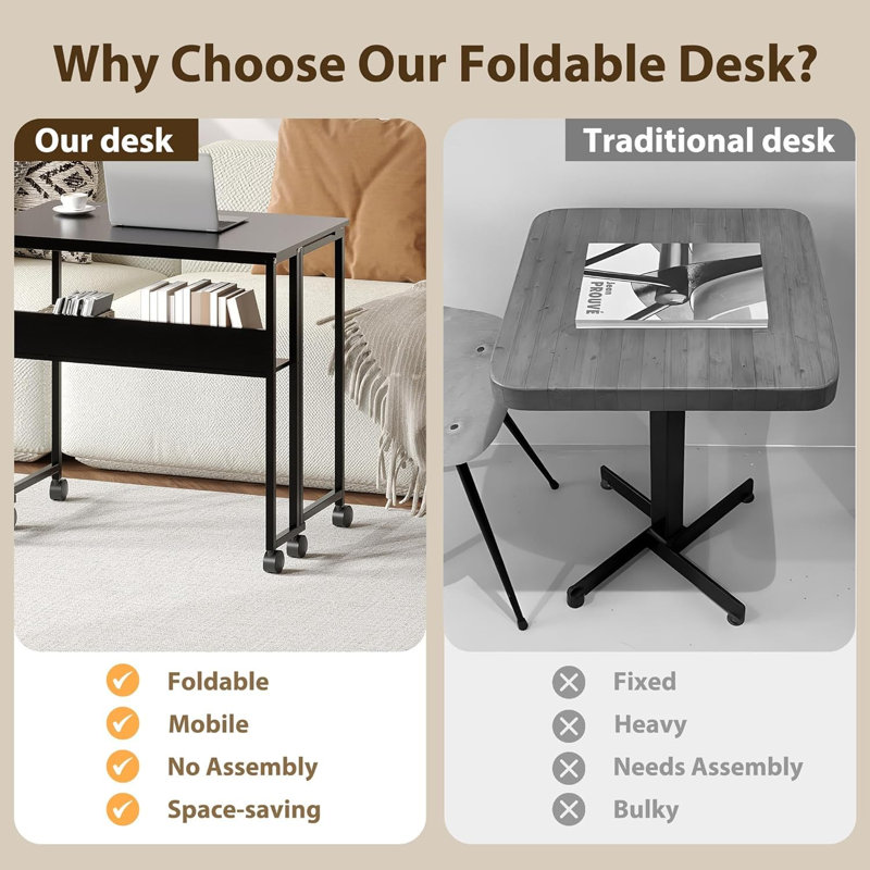 Computer Desk, Black