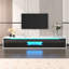 TV cabinet, high-gloss TV cabinet, matching colours with colour-changing LED lights (only front cabinet door high-gloss)-624695387