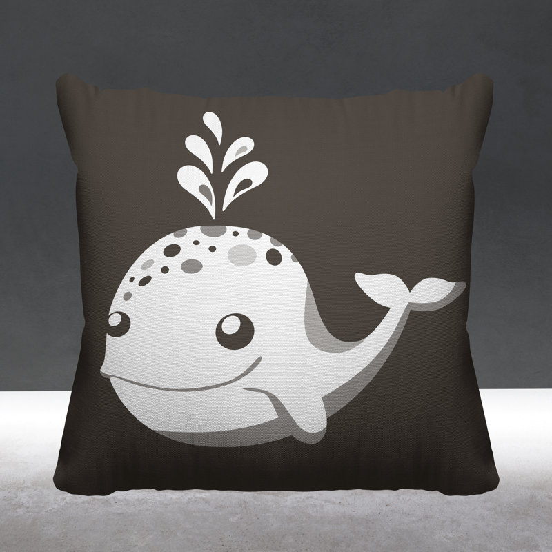 Coussin Whally, L 15 po x H 15 po, Taupe