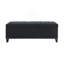 Banc de rangement avec repose-pieds avec charnière de sécurité et lin capitonné-215258668-215258674