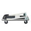 Foldable Push Cart Dolly, 660 lbs Load Capacity, Folding Platform Truck with Swivel Wheels, Moving Platform Hand Truck Flatbed Cart, Space Saving Push Handle, for Easy Storage-125096551
