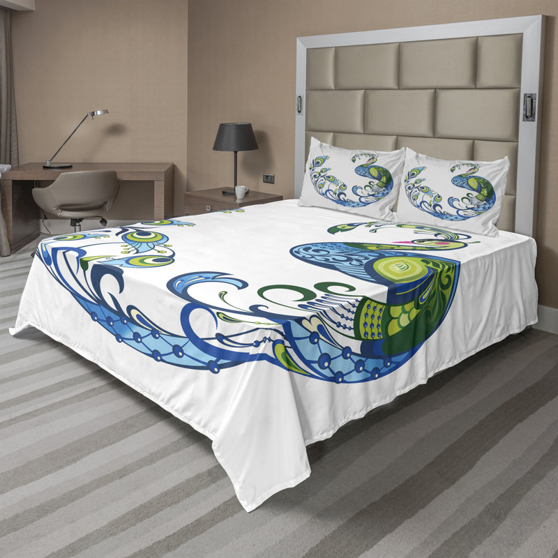 Microfiber Sheet Set, Full Sheet Set with Fitted Sheet and Pillowcase
