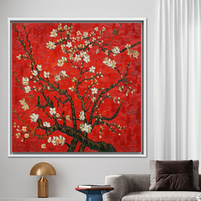 Print on Canvas, Framed Print without Mat, 20 cm H x 20 cm W, White
