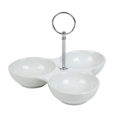 Snack Dish with Handle Serving Bowl