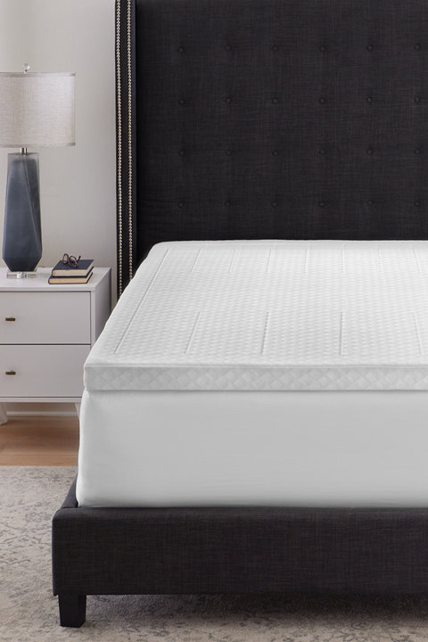 3-Inch Zoned Comfort Topper with Cover