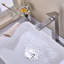 Robinet de salle de bain à poignée simple avec bonde escamotable (sans trop-plein)