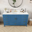 Meuble-lavabo moderne 42 po en bois massif avec lavabo-413924122-413924123