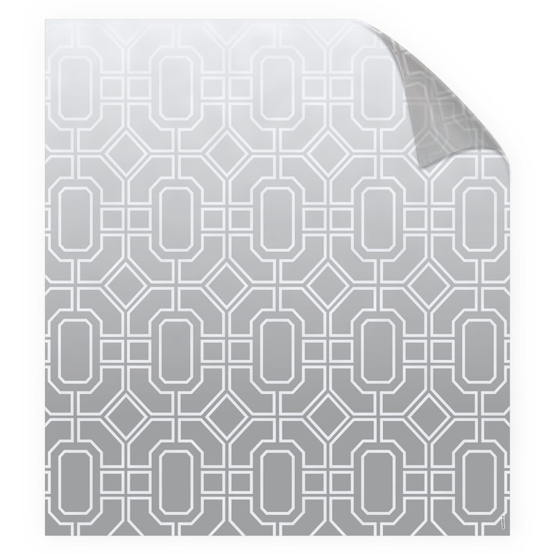 Abstract Non-Wall Damaging Window Decal, 90 x 100cm