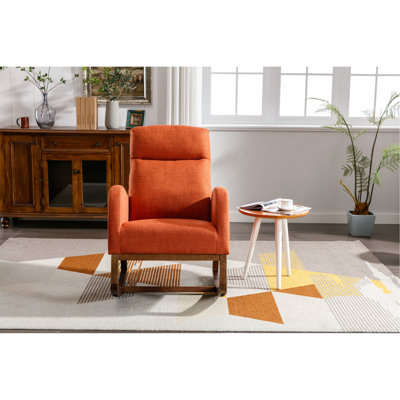 Chaise berçante rembourrée Modern Soft Arm