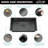 Attop Handmade Nano Black Stainless Steel Scratch-resistant 32 Inch Single Bowl Undermount Kitchen Sink With Strainer