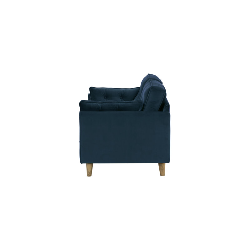 Jett 3 Seater Sofa, Dark Blue