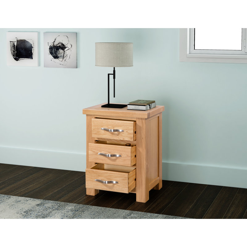 Aponte 50 cm W Bedside Table