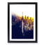 Menara Tower in Kuala Lumpur in Abstract - Picture Frame Graphic Art Print-55739924-55739925