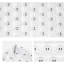 Soft Faux Fur White Ghost Halloween Table Runner 33x153 cm | Seasonal Plush Fall Kitchen Dining Table Decoration for Home Party Decor-135301700