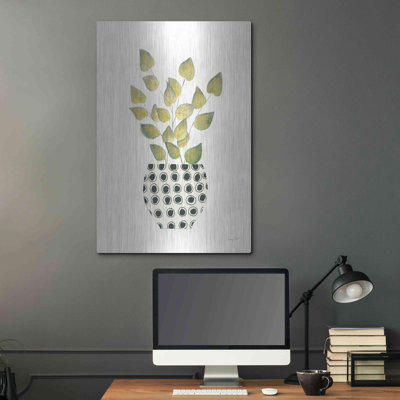 Art mural en métal «Luxe Garden Art» par Courtney Prahl