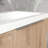 Modern Wall-Mounted Bathroom Vanity With Sink And Side Storage Cabinet
