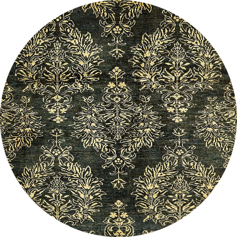 Tapis abstrait moderne 383, Rond 8 pi