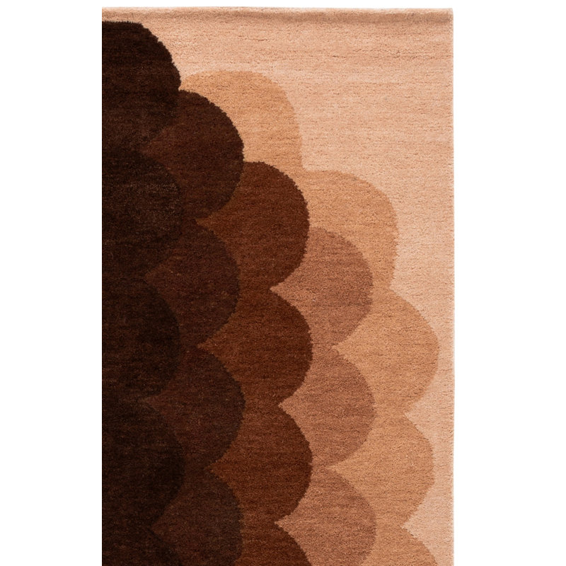 Tapis d'intérieur en laine touffeté à la main Metro, Tapis de couloir 2 pi 3 po x 8 pi 0 po
