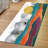 Plush Soft Pile Rug with Abstract Mosaic Art Pattern in Vibrant Shades for Modern Home Decor Enhancement-361229492