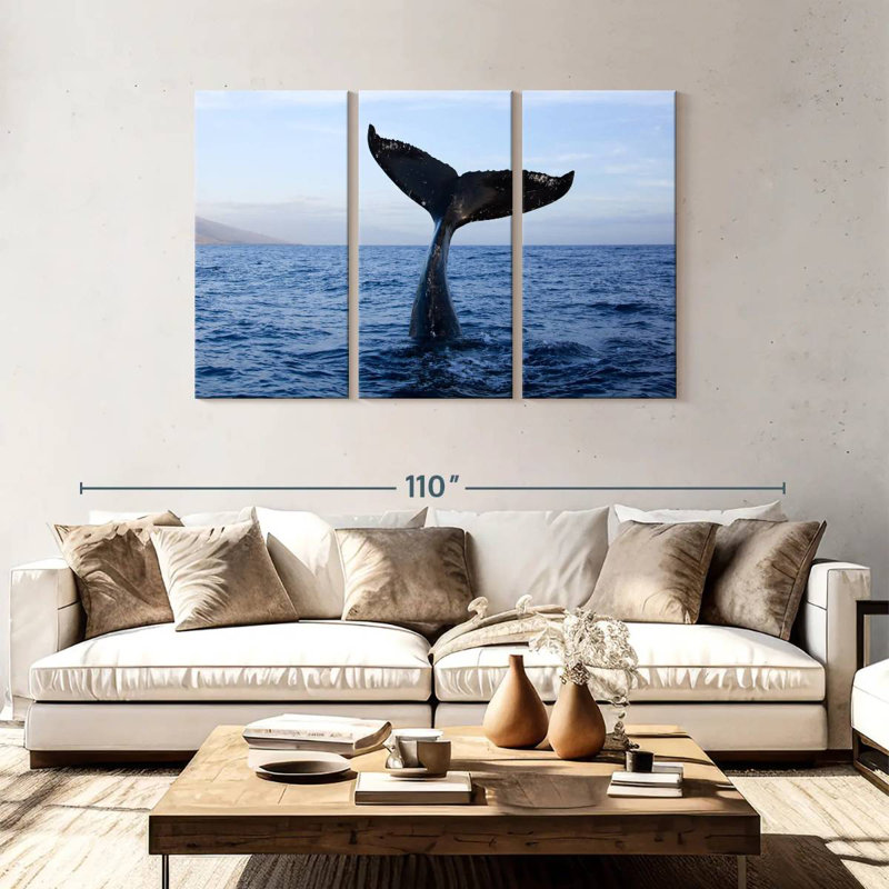 Whale Watching, 48" H x 74" W