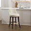 Tabouret de bar en chenille Lucia-113050972-113050973-128620582
