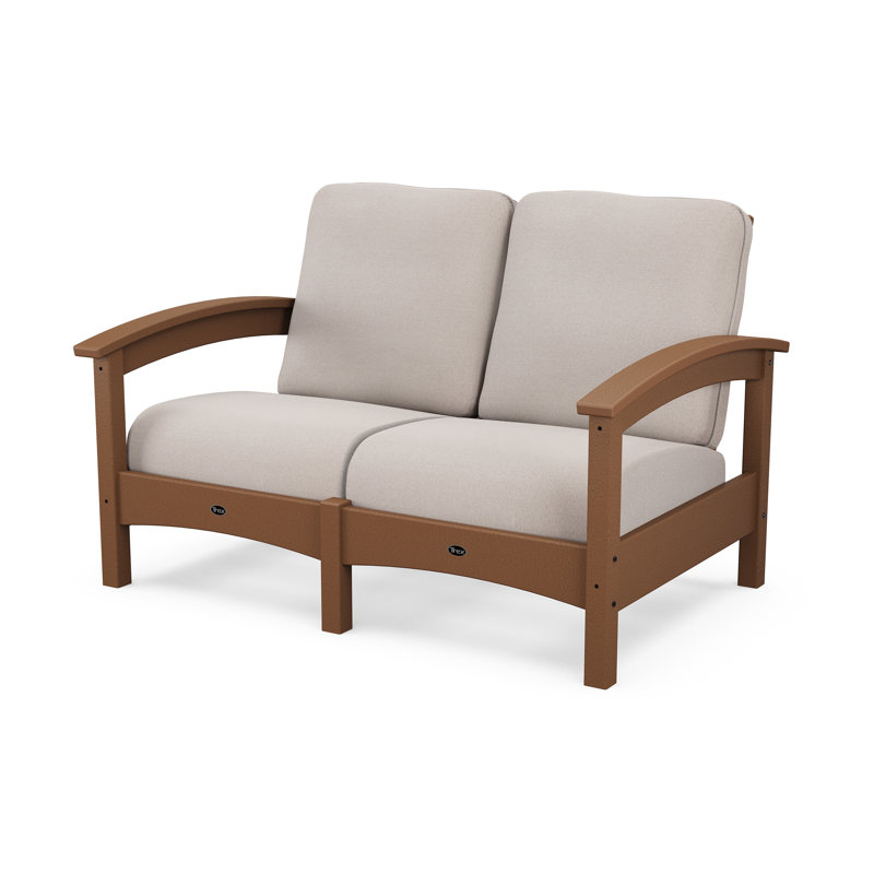 Causeuse Rockport Club, Dune Burlap Revolution®
