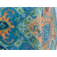 Tapis corail en laine noué à la main Ava Kazak 9 pi 0 po x 12 pi 0 po