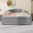 Space Saving Upholstered Daybed, Integrated LED Belt, Trundle and Three Drawers-1223978383