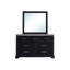 Grande commode G003500-D (sans miroir), noir