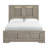 Stubbs Queen Panel Bed With LED In Grey