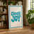 Teal Border