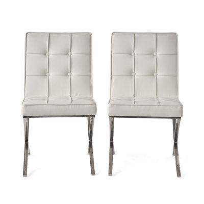 Chaise d'appoint capitonnée Somerville
