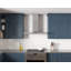 Zephyr Layers 90 cm. Wall Mount Range Hood with LED Lights in Stainless Steel