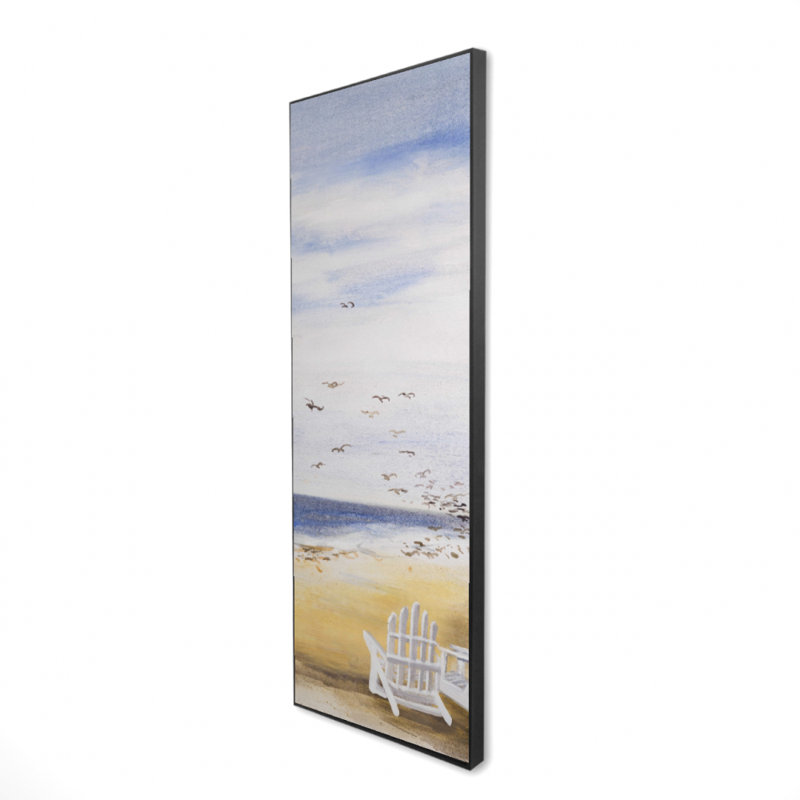 «Day At The Beach» sur toile, H 48 po x l 16 po