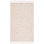 Leming Hand Loomed Wool/Cotton Geometric Rug in Ivory/Blue