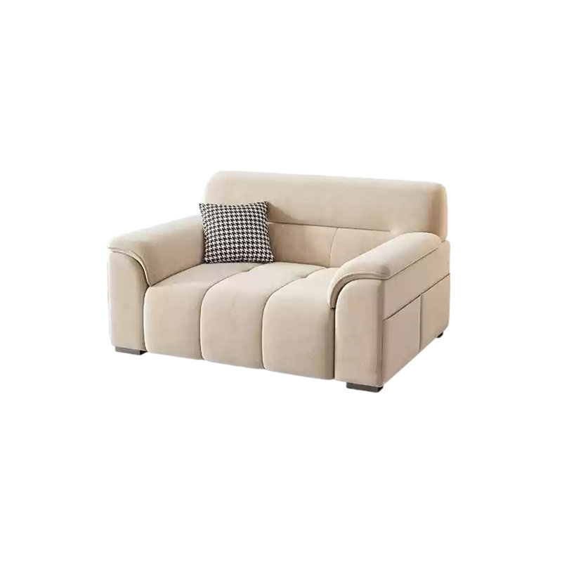 Minimal Flannelette Sofa 37.79'' Sofa