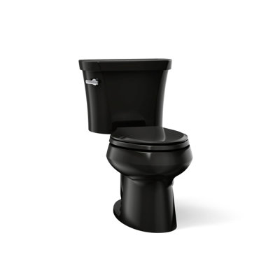 Wellworth 1.28 GPF Water Efficient Elongated Two-Piece Toilet (Seat Not Included)