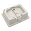 Lavabo rectangulaire encastré en céramique Stain
