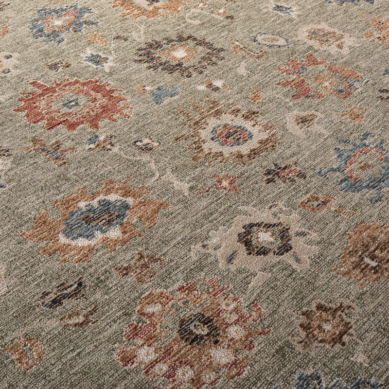 Tapis oriental performance Oushak LRL1630, Rectangle 10 pi x 12 pi 6 po