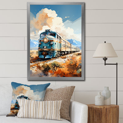 " Abstract Train Sublime Landscapes I "