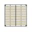 Lit plateforme tapissier avec tête de lit en velours de forme spéciale, structure en métal et bois massif-953690236-953690234
