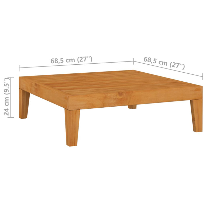 Table basse en bois