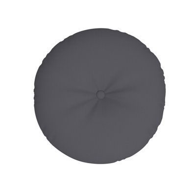 Indoor/Outdoor Throw Pillow, 16 Inch Round Cushion Cover with Insert