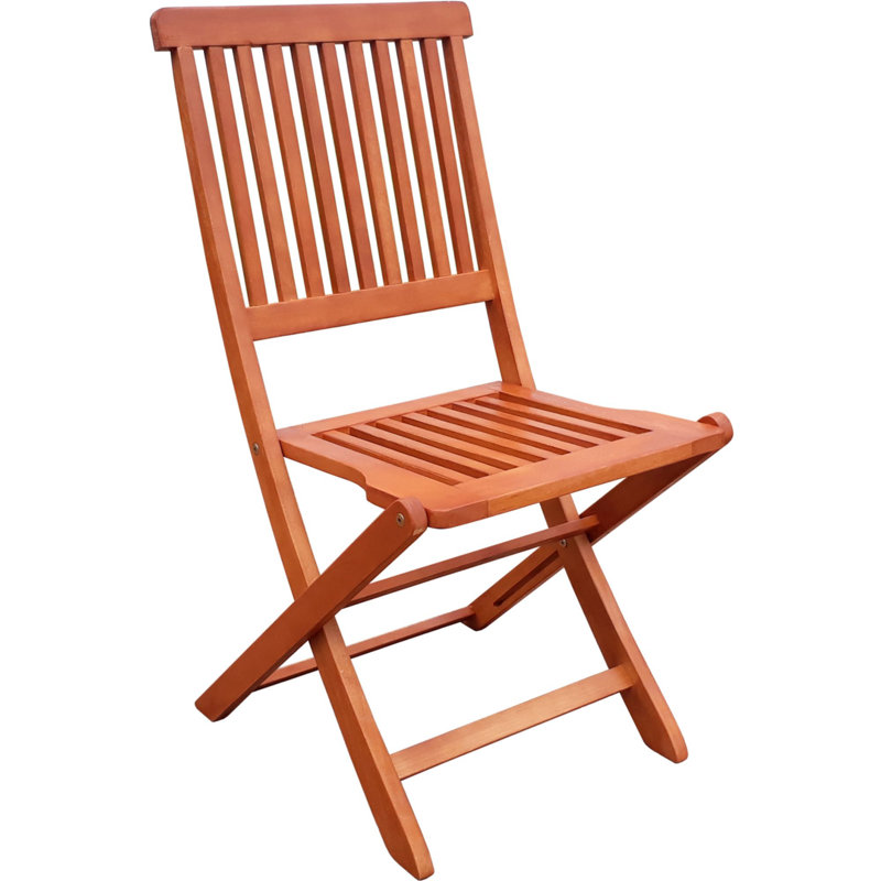 Alpern 2 - Person Wood Patio Dining Set with Square Table